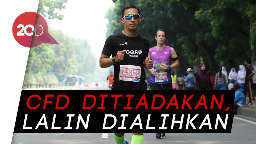 Perhatian! Ada Pengalihan Lalin Saat Maraton Asian Games Besok