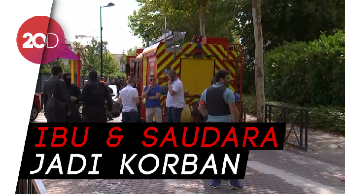 Polisi Olah TKP Serangan Pisau di Paris