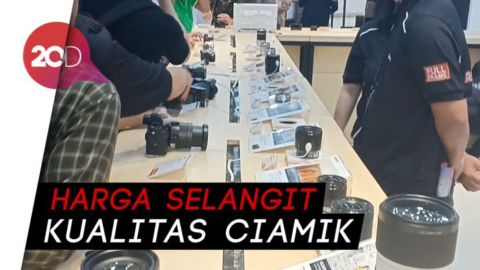 Coba-coba Lensa Seharga Rp 180 Juta di Sony Alpha Festival
