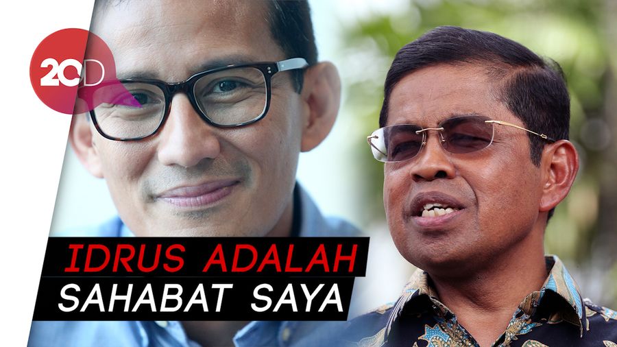 Sandiaga: Sikap Idrus Sangat Kesatria, Saya Acungkan 4 Jempol!