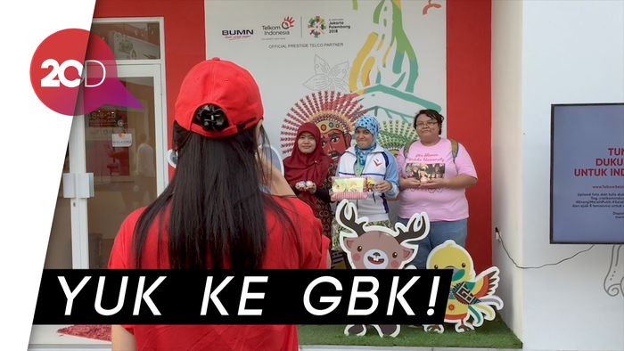 Serunya Euforia Asian Games di GBK