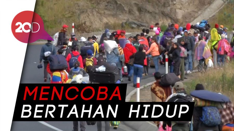 Tak Tahan Krisis, Mereka Tinggalkan Venezuela