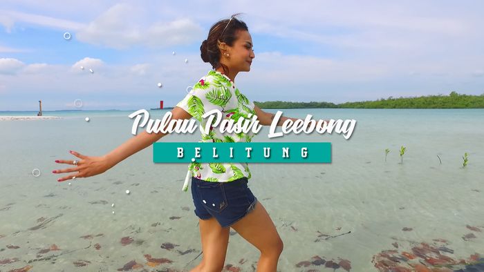 Pulau Pasir Leebong Belitung