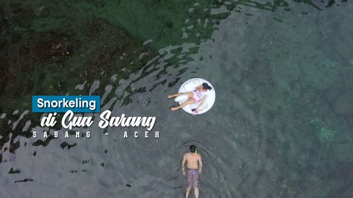 Menikmati Pemandangan Bawah Air di Gua Sarang
