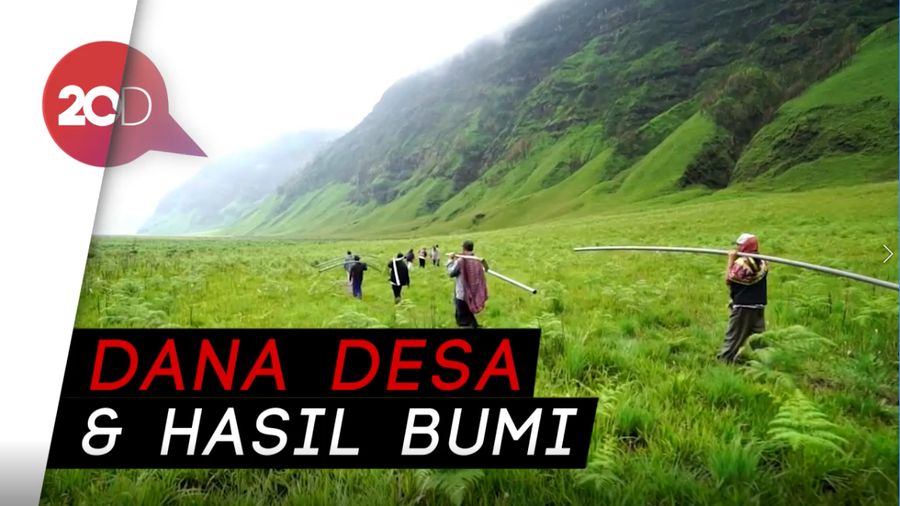 Dana Desa Alirkan Air Bersih ke Bromo Tengger