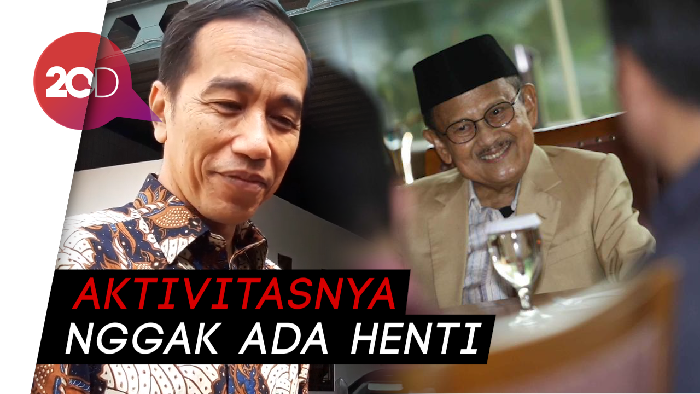 Jenguk Habibie di RSPAD, Jokowi: Beliau Kecapaian