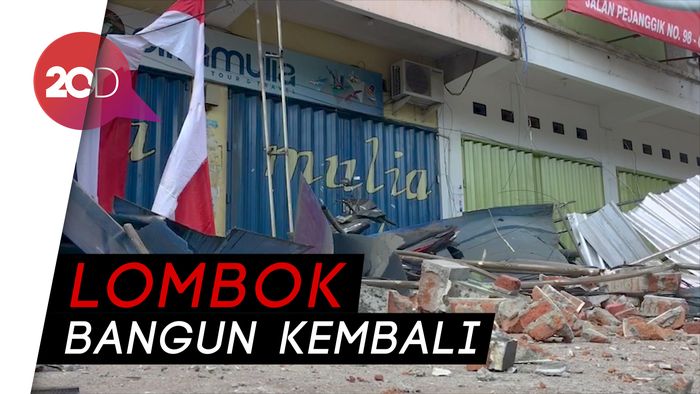 Lombok Bebenah, Fasilitas Umum Ditargetkan Rampung Akhir 2018