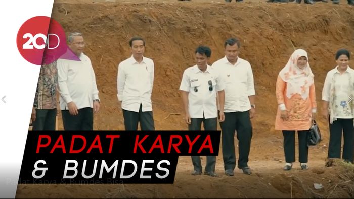 Program Padat Karya Mengubah Wajah Desa