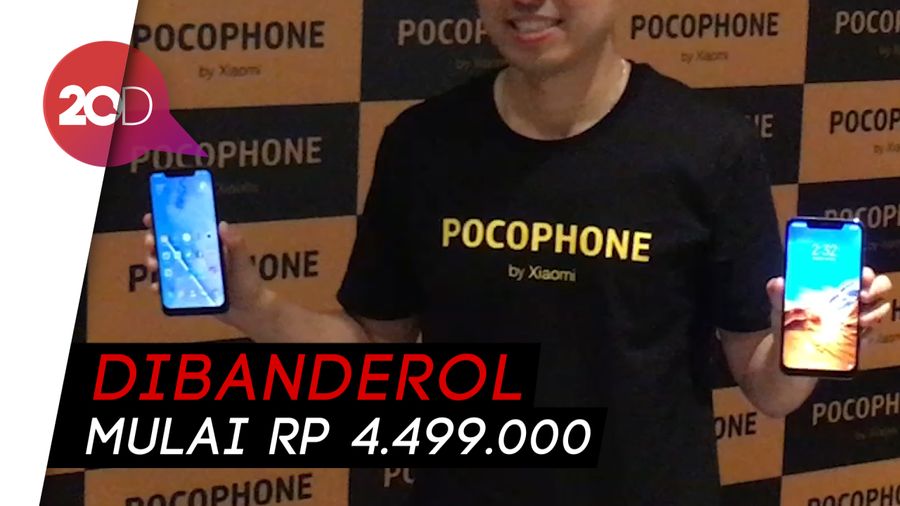 Pocophone F1 Resmi Dirilis di Indonesia