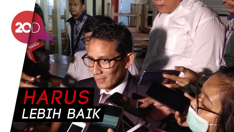 Sandiaga Bicara Sosok Pengganti Dirinya di Kursi DKI 