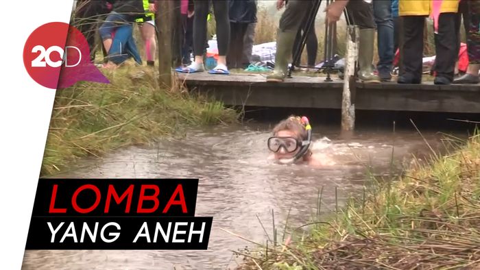 Ada-ada Saja, Lomba Snorkeling Kok di Selokan
