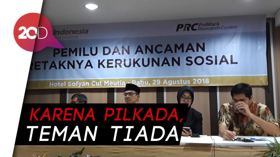 5,7 Persen Pertemanan Rusak Akibat Pilgub DKI 2017!