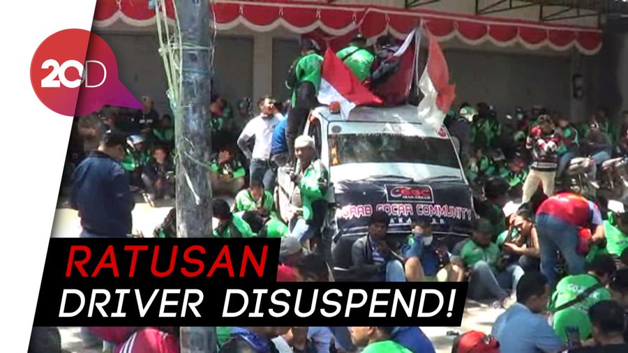 Driver Go-Jek Makassar Demo Masalah Poin dan Suspend Massal