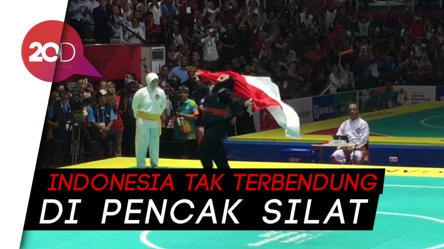 Hijabers Pipiet Kamelia Tambah Emas Indonesia di Pencak Silat
