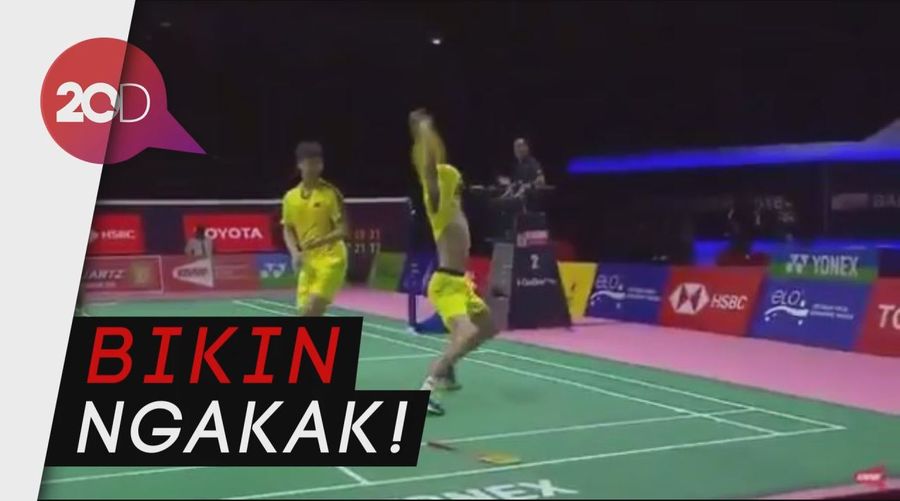 Nggak Kayak Jojo, Pebulutangkis Ini Gagal Selebrasi Buka Baju 
