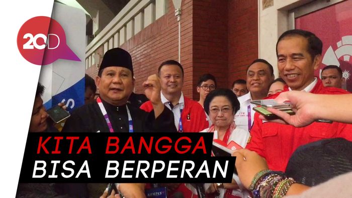 Prabowo: Kalau untuk Negara, Kita Semua Bersatu!