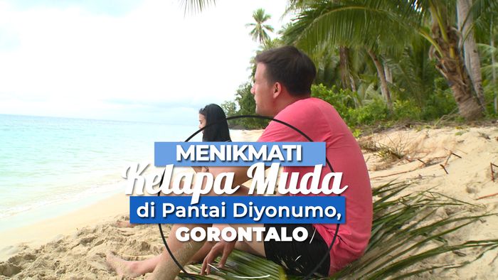 Bersantai di Pantai Diyonumo Gorontalo