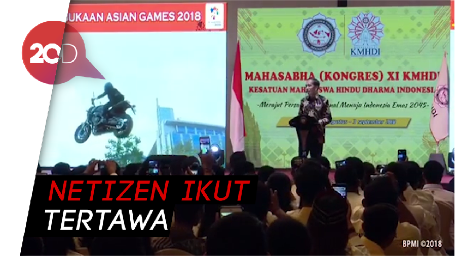 Jokowi: Presiden Disuruh Akrobat, Ya Gila Bro!