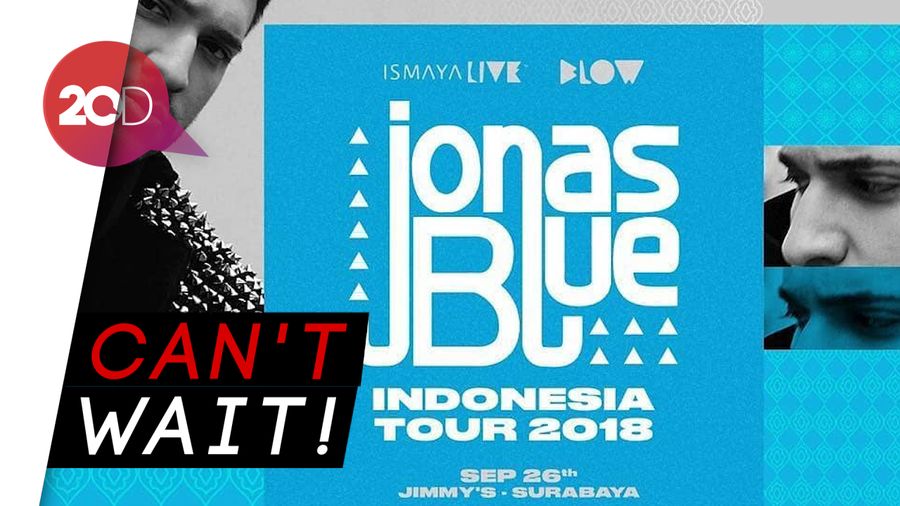 Jonas Blue Bakal Konser di 4 Kota Indonesia