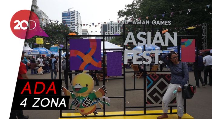 Kulineran Sambil Nobar Asian Games di GBK 