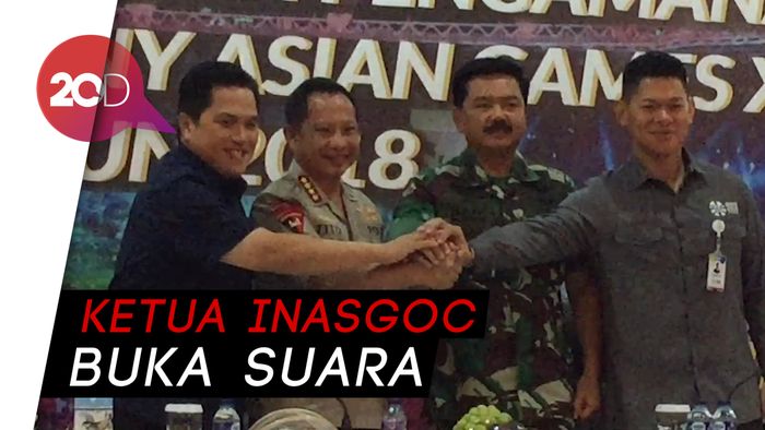 Respons Erick Thohir Jadi Kandidat Ketua Timses Jokowi-Maruf