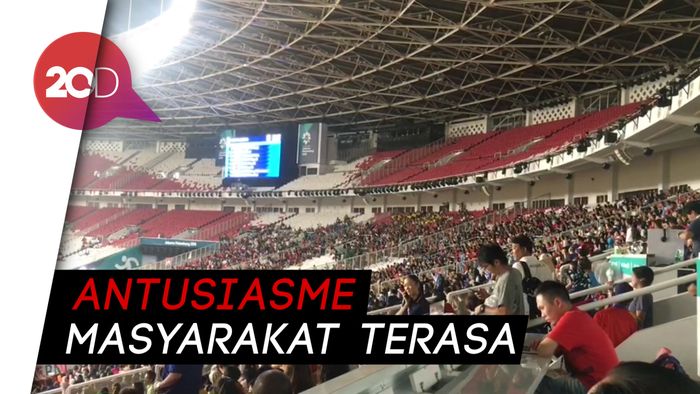 Ribuan Penonton Hadir Saksikan Para Atlet Atletik Berlaga
