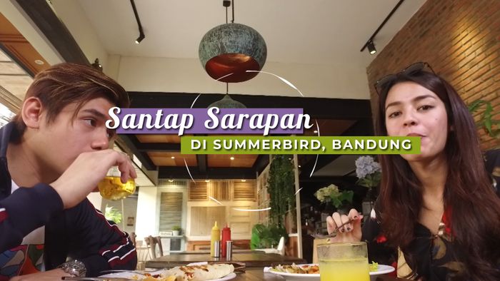 Santap Sarapan di Hotel Unik di Bandung