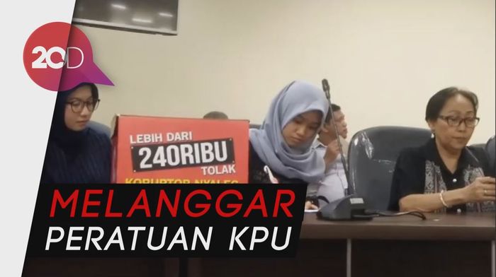Bawaslu Didesak Coret Caleg Eks Napi Korupsi