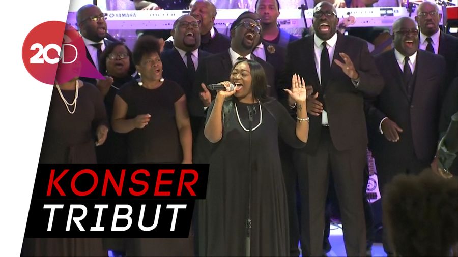 Konser Perpisahan untuk Aretha Franklin Sebelum Dimakamkan