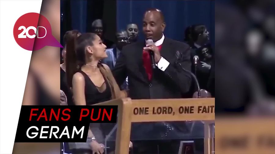 Beredar Video Ariana Grande Dilecehkan Seorang Pastur