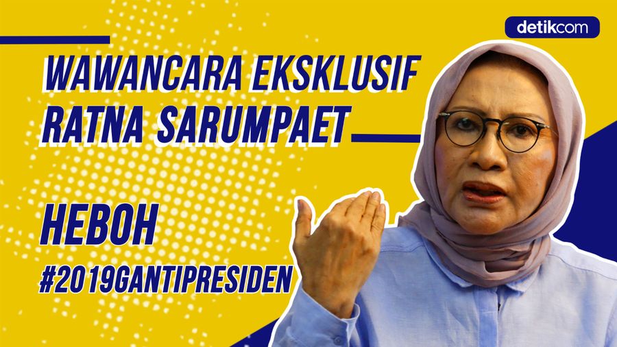 Eksklusif Ratna Sarumpaet Heboh #2019GantiPresiden
