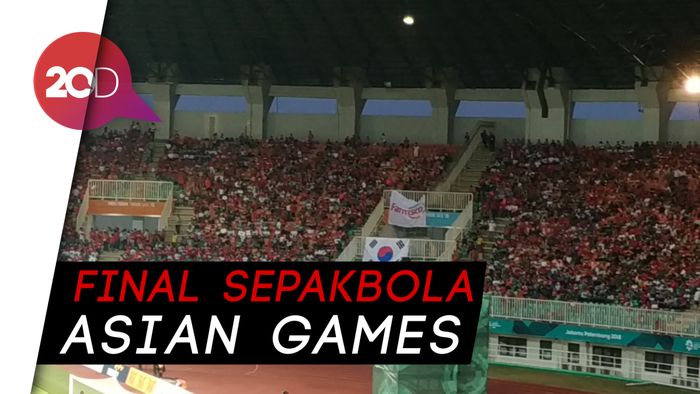 Gemuruh Suporter Jelang Final Korea Selatan Melawan Jepang