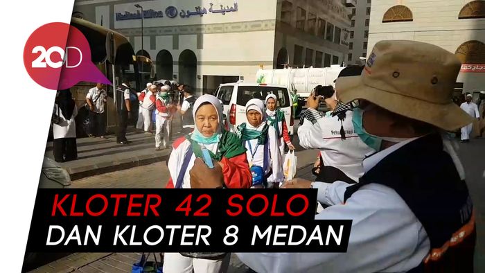 Jemaah RI Gelombang II Tiba di Madinah dengan Selamat