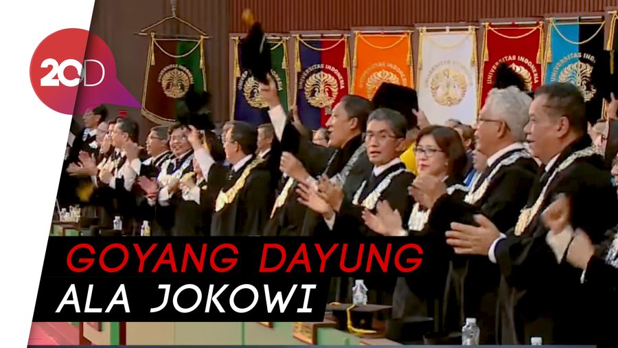 Saat Rektor Hingga Wisudawan UI Dendangkan Lagu Via Vallen