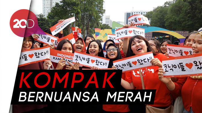 Kehebohan Penggemar K-pop di Closing Ceremony Asian Games