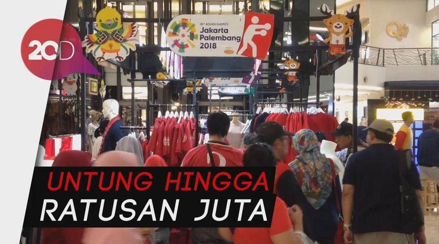 Wow! Penjual Kaos Bertema Nasionalis Diserbu Pembeli