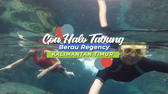 Sensasi Berenang di Goa Berbatu di Berau