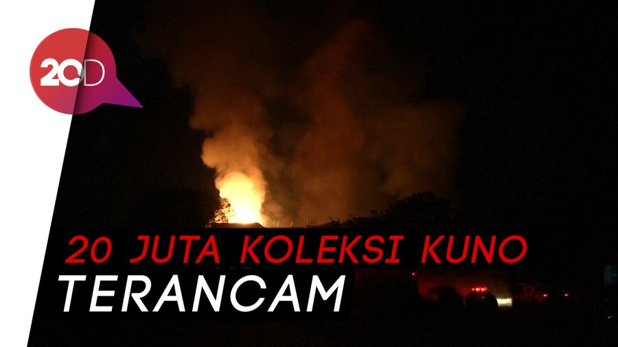 Api Melahap Museum Berusia 200 Tahun di Brasil 