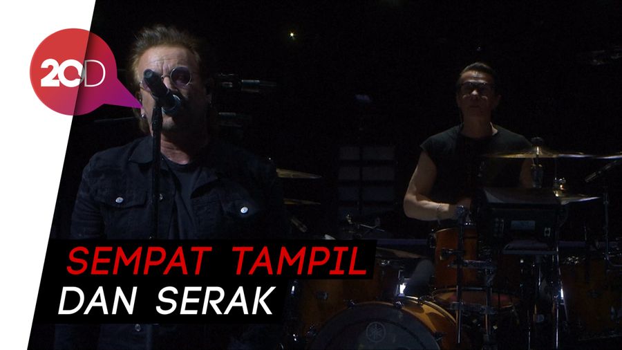 Bono Kehilangan Suara, U2 Tak Lanjutkan Konsernya di Berlin