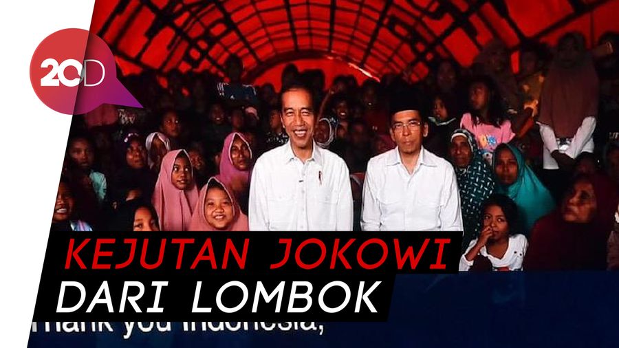 Di Balik Layar, Video Jokowi di Lombok saat Closing Asian Games