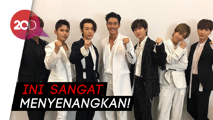Euforia Penutupan Asian Games 2018 Juga Melanda Super Junior