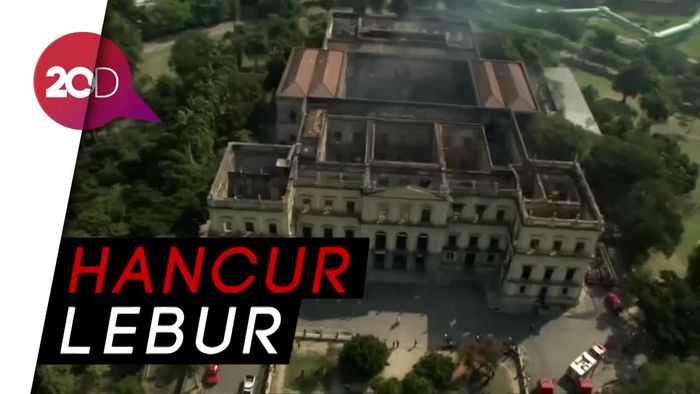 Kondisi Memprihatinkan Museum Tertua di Brasil Usai Dilahap Api