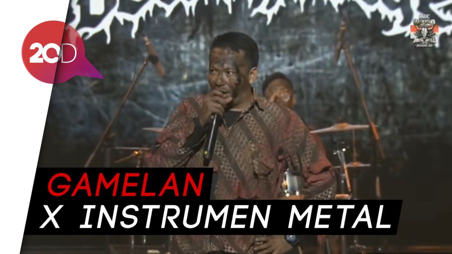 Aksi Band Metal Solo Manggung di Jerman Pakai Batik dan Gamelan