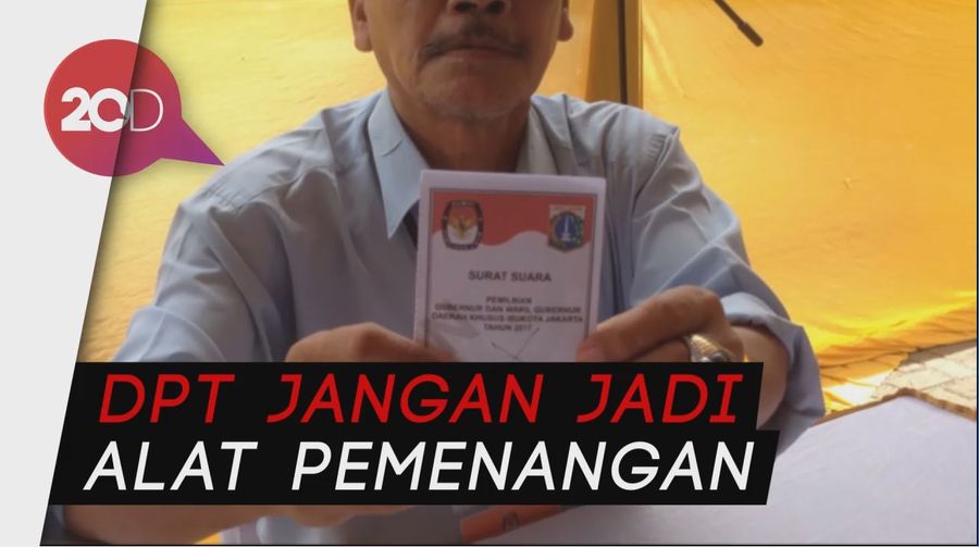 Kubu Prabowo Tolak DPT Pemilu, Kubu Jokowi Ajak Perbaiki Bersama
