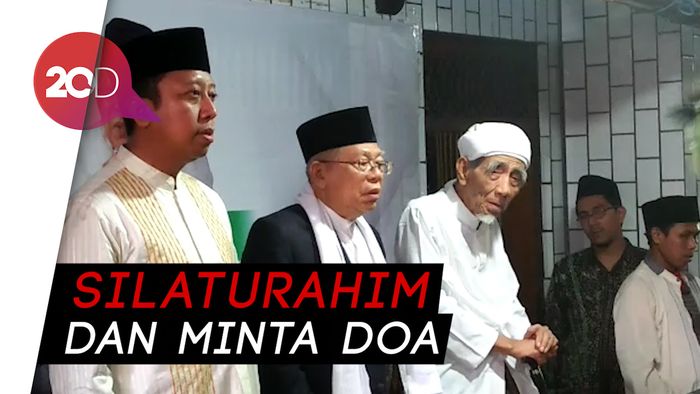 Ma’ruf Amin Temui Mbah Moen, Ulama Karismatik asal Rembang