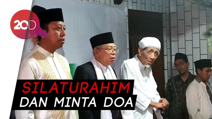Ma’ruf Amin Temui Mbah Moen, Ulama Karismatik asal Rembang