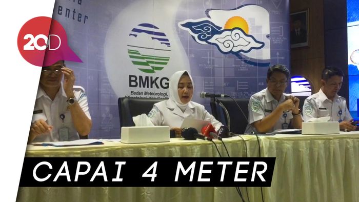 Waspada Gelombang Tinggi Sepekan Kedepan