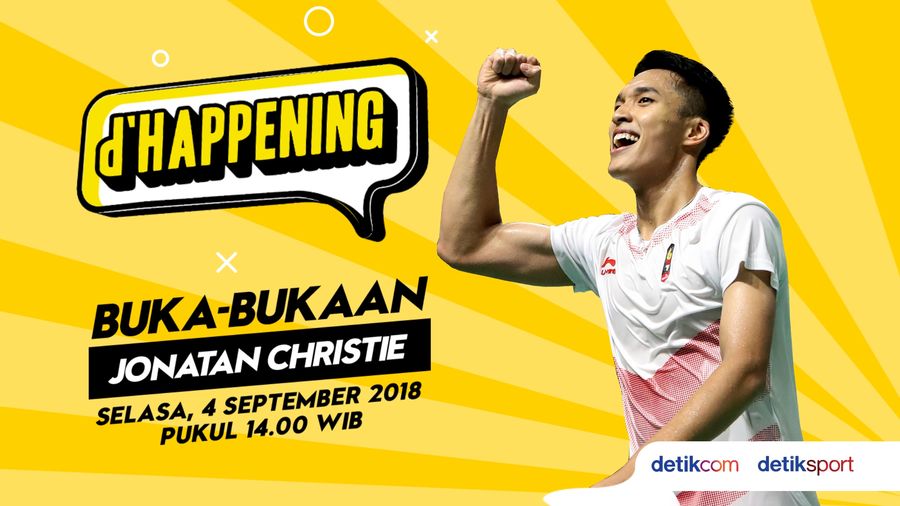 Saksikan dhappening, Jonatan Christie Buka-bukaan