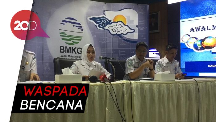 BMKG: Puncak Curah Hujan Tinggi di Januari - Februari 2019
