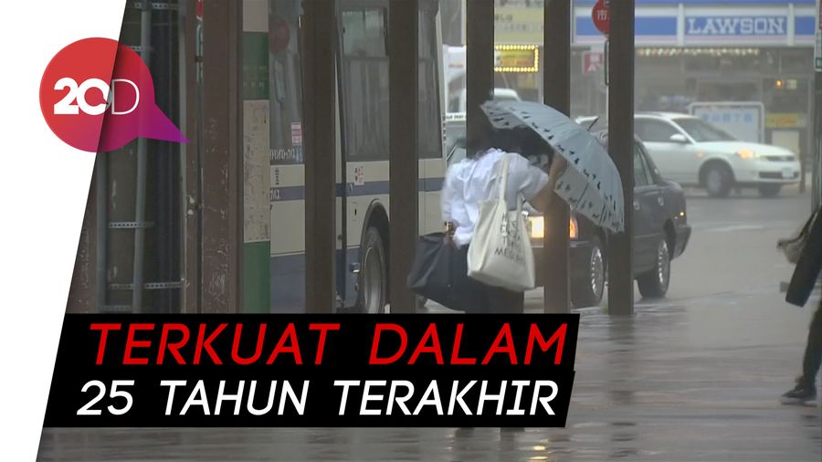 Topan Jebi Hantam Jepang, 6 Orang Tewas